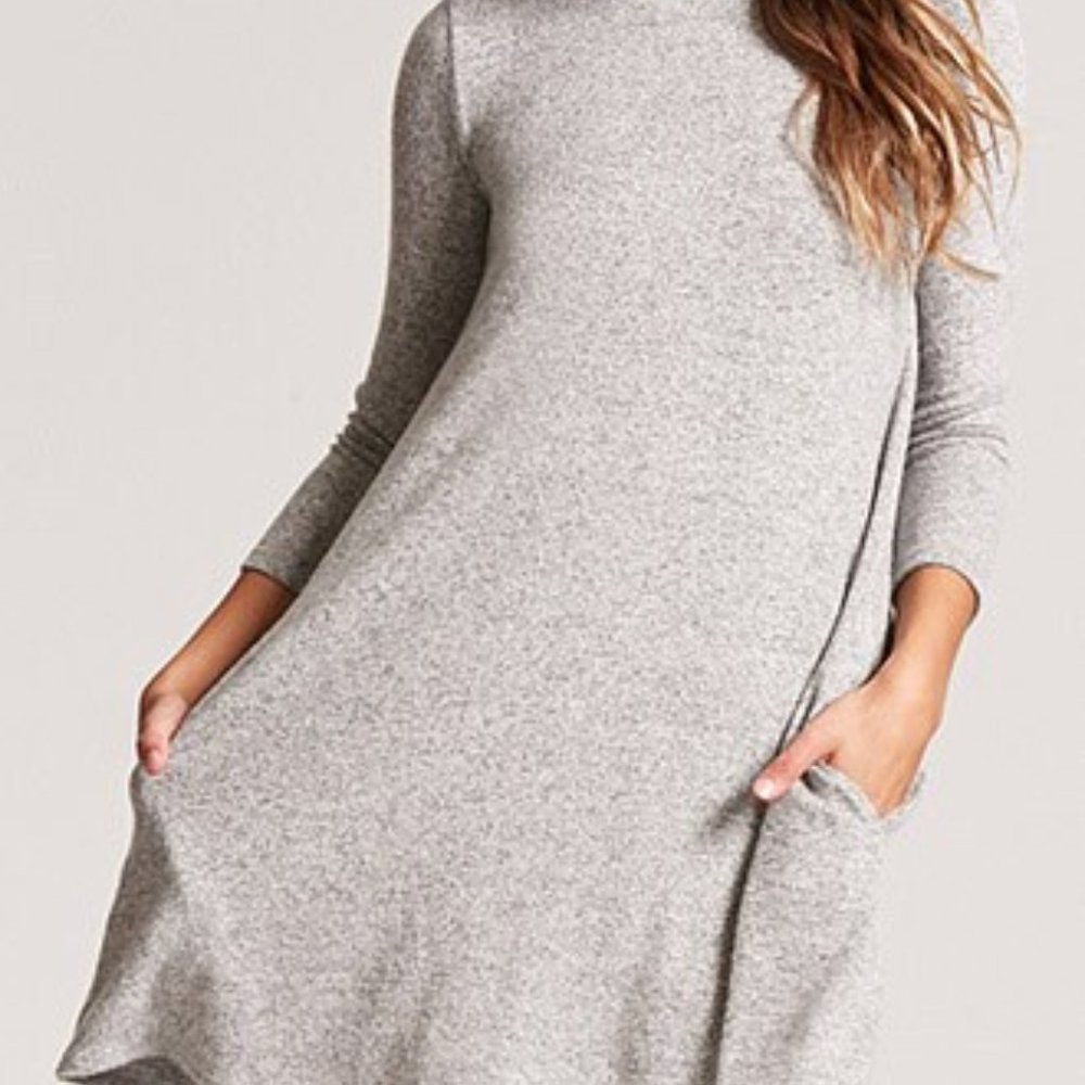 Swing dress with pockets